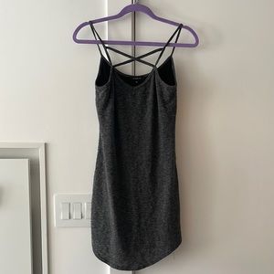 Woman’s Adorable Grey Comfy Dress